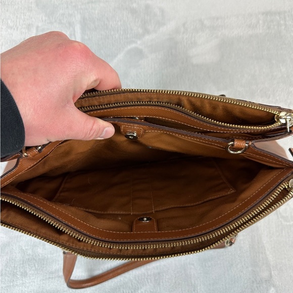 Coach Brown Handbag / Shoulder Bag Women’s - Picture 13 of 14